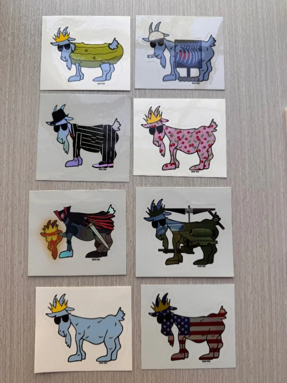 GOAT STICKER SET